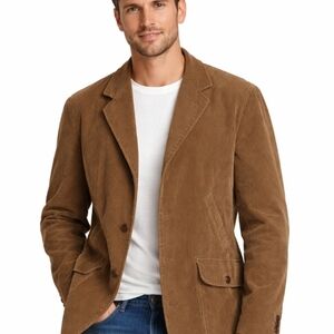 Vintage Corduroy Sport Coat Structure Large